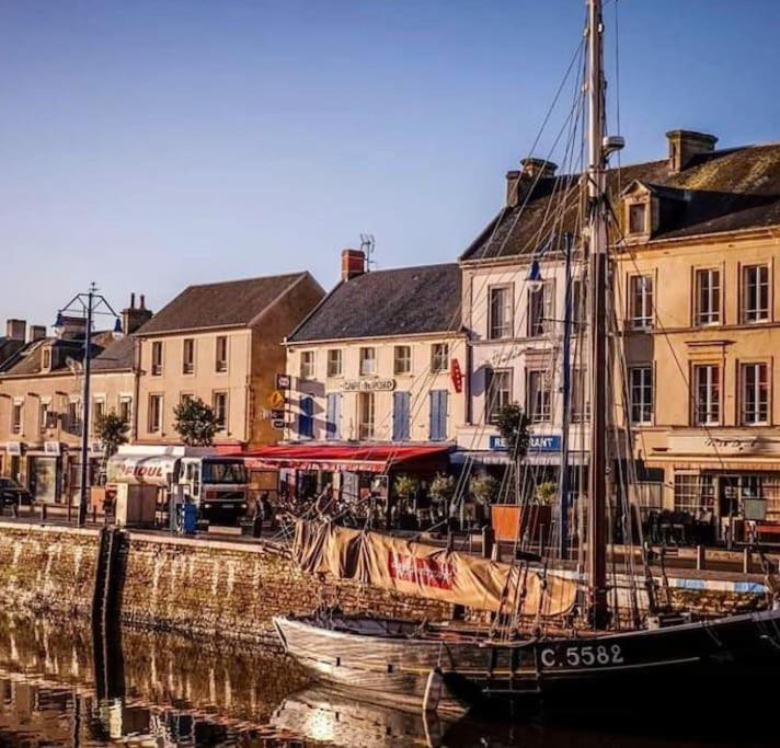 Ferienwohnung Le Refuge Marin Courseulles-sur-Mer Exterior foto