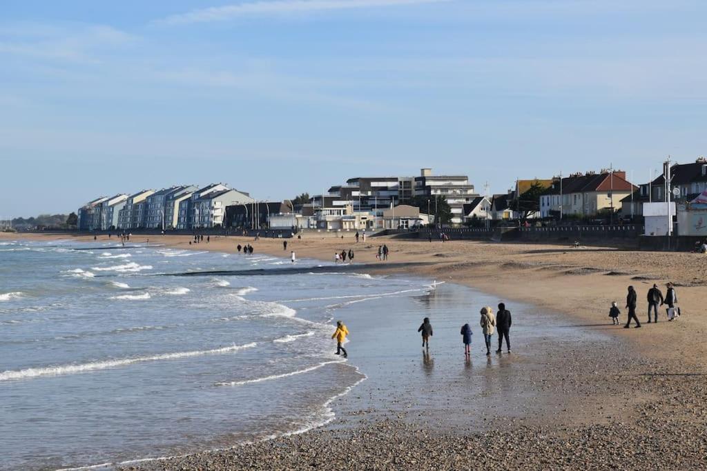 Ferienwohnung Le Refuge Marin Courseulles-sur-Mer Exterior foto
